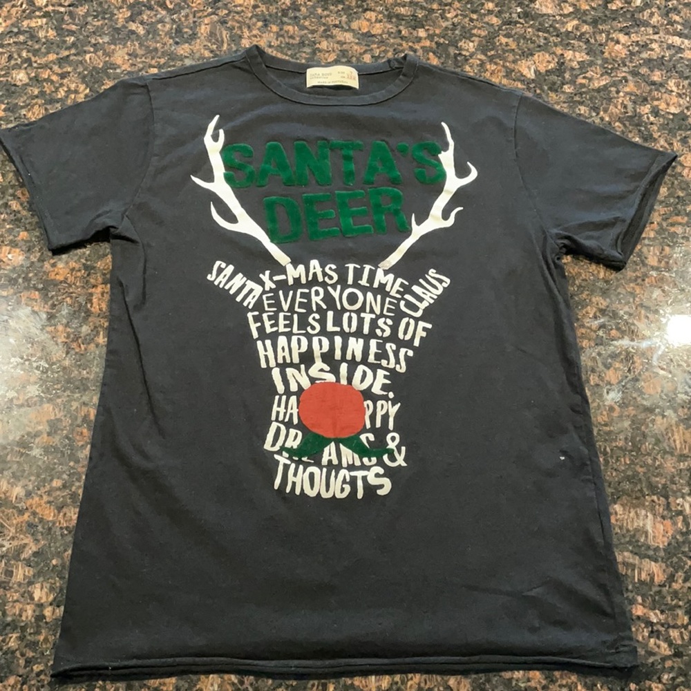 Boys’-Zara Christmas T Shirt